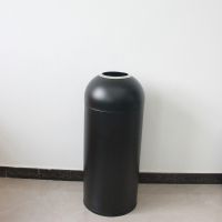 室内子弹头垃圾桶直投式环保垃圾箱 厂家直销 河南天祥