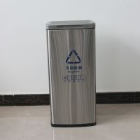 河南天祥 室内不锈钢直投式环保垃圾桶垃圾箱 可定做 厂家直销