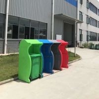 户外果皮箱环保垃圾桶多色垃圾箱 厂家直销支持批发定制河南天祥