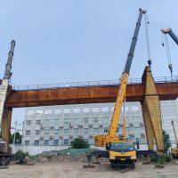 邯郸桥式起重机拆除工作