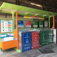 河南天祥 户外环卫垃圾分类亭 支持定做 厂家直销