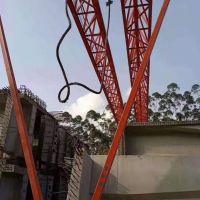 小吨位花架起重机西安安装完成