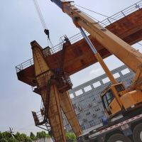 门式起重机拆除工作
