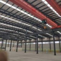 青岛起重机即墨电动单梁起重机使用现场