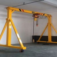 宁波1吨2吨手推移动式龙门架生产厂家