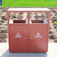 户外定制河南天祥环卫分类垃圾桶