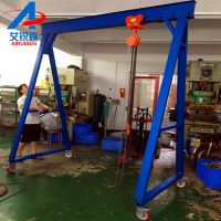 可拆卸移动式龙门架 小型移动龙门架生产厂家