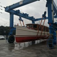 轮胎式游艇搬运机门式起重机