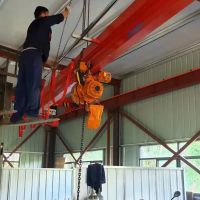 江苏苏州常熟欧式电动单梁起重机维护
