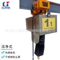 河北优力德HHBB型洁净室型电动运行式环链电动葫芦