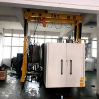 宝鸡太白县电动无轨360度旋转小龙门—天成起重机械