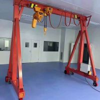 湖北省恩施现场制作简易小型起重机行车，行吊龙门吊大全