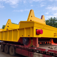 河南 接渣车 大型钢包车  电动平车 法兰克生产