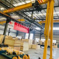 湖北省宜昌市欧式半龙门起重机，龙门吊，行吊，天车