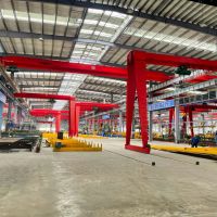 湖北省荆州市半门式龙门吊起重机，龙门吊，行吊