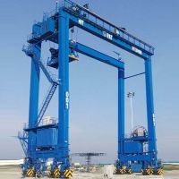 佛山起重机-轮胎式集装箱门式起重机