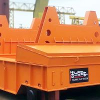 河南法兰克 钢包车 电动平车 接渣车