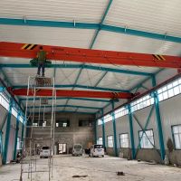 沈阳单梁起重机安装完工