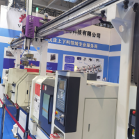 机床上下料桁架机械手