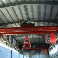 山东临沂抓斗桥式起重机
