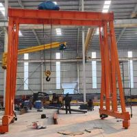西安小型起重设备厂家-简易龙门架-无轨电动小龙门安装
