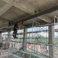 轻小型起重机施工现场