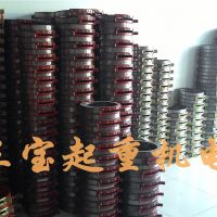 钢丝绳电动葫芦 铸铁导绳器 加厚导绳器